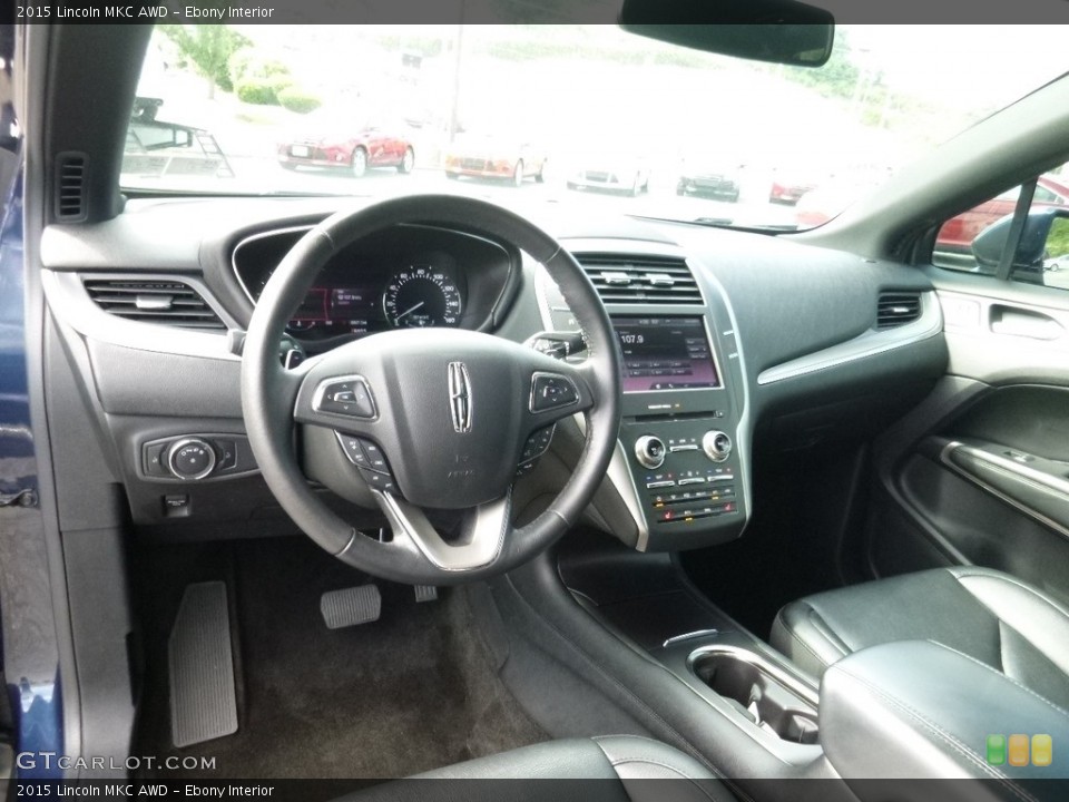 Ebony Interior Photo for the 2015 Lincoln MKC AWD #114006898