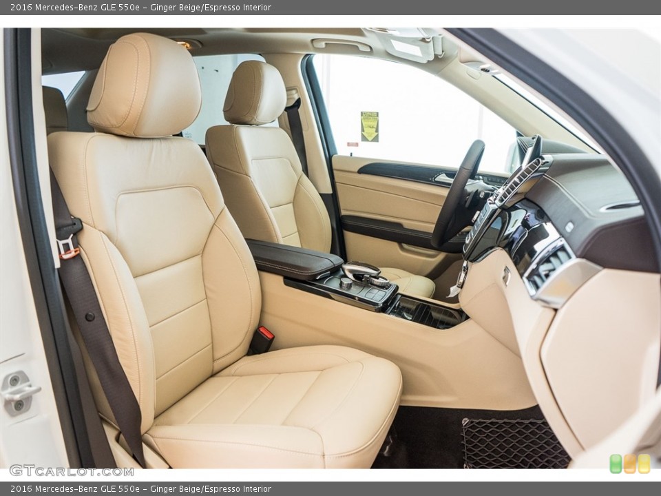 Ginger Beige/Espresso Interior Photo for the 2016 Mercedes-Benz GLE 550e #114025755