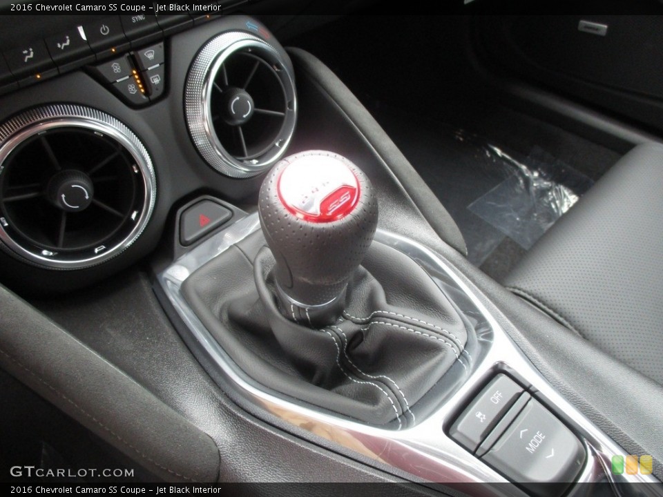 Jet Black Interior Transmission for the 2016 Chevrolet Camaro SS Coupe #114052793