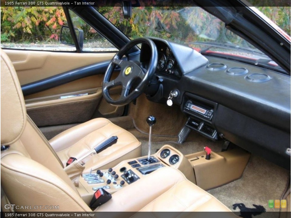 Tan Interior Dashboard for the 1985 Ferrari 308 GTS Quattrovalvole #114061328
