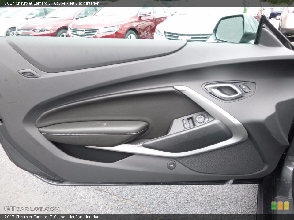 Jet Black Interior Door Panel for the 2017 Chevrolet Camaro LT Coupe #114066734