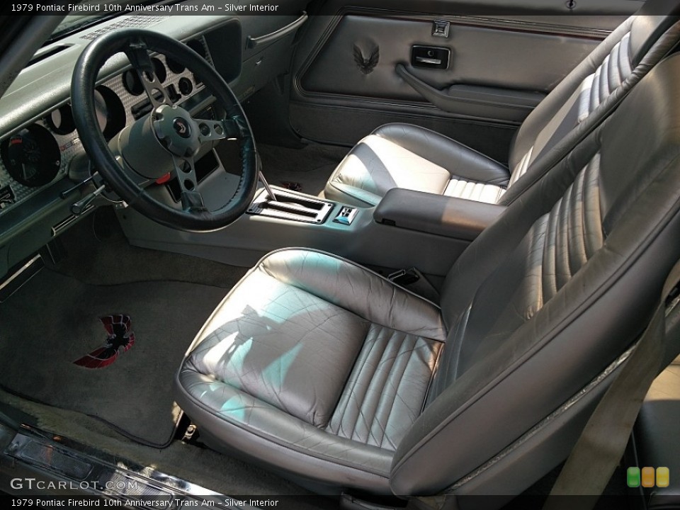 Silver Interior Photo for the 1979 Pontiac Firebird 10th Anniversary Trans Am #114089963