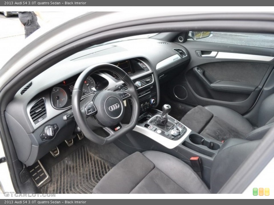 Black 2013 Audi S4 Interiors