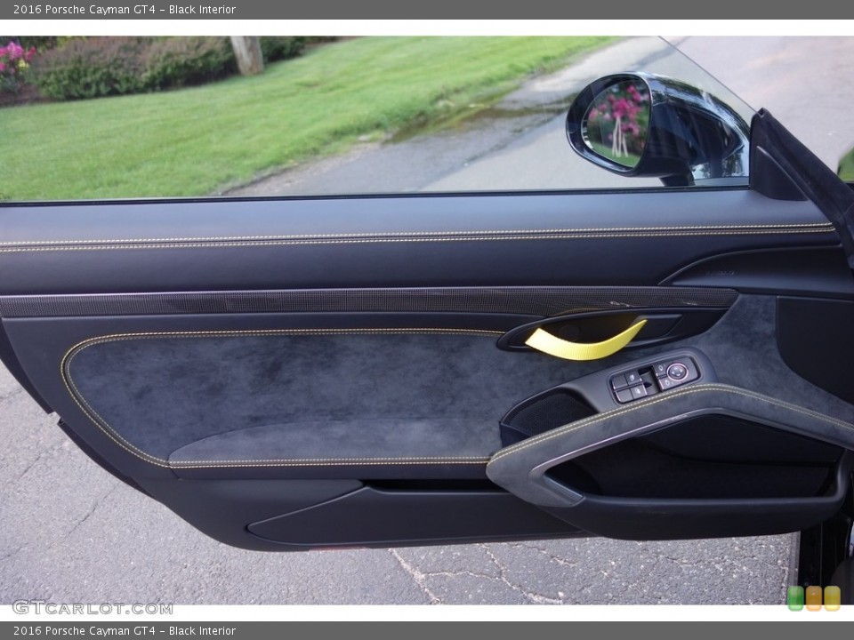 Black Interior Door Panel for the 2016 Porsche Cayman GT4 #114114538