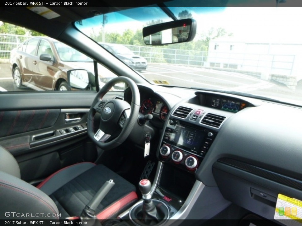 Carbon Black Interior Dashboard for the 2017 Subaru WRX STI #114115597