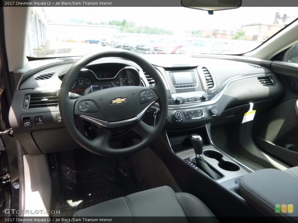 Jet Black/Dark Titanium Interior Photo for the 2017 Chevrolet Impala LS #114123298