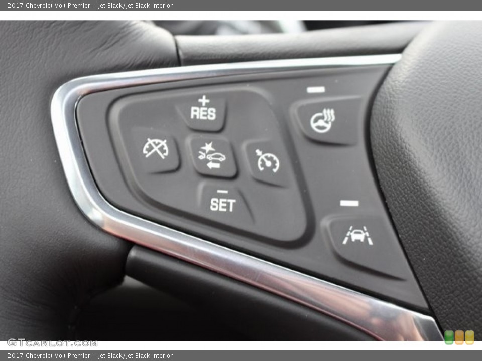 Jet Black/Jet Black Interior Controls for the 2017 Chevrolet Volt Premier #114126175
