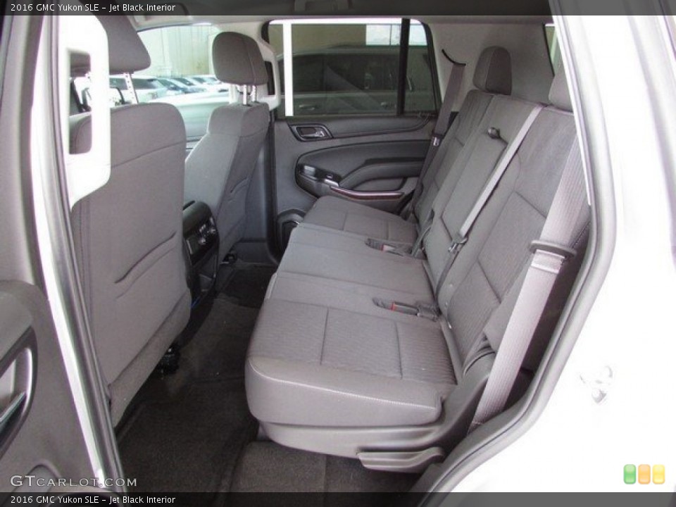 Jet Black Interior Rear Seat for the 2016 GMC Yukon SLE #114151324