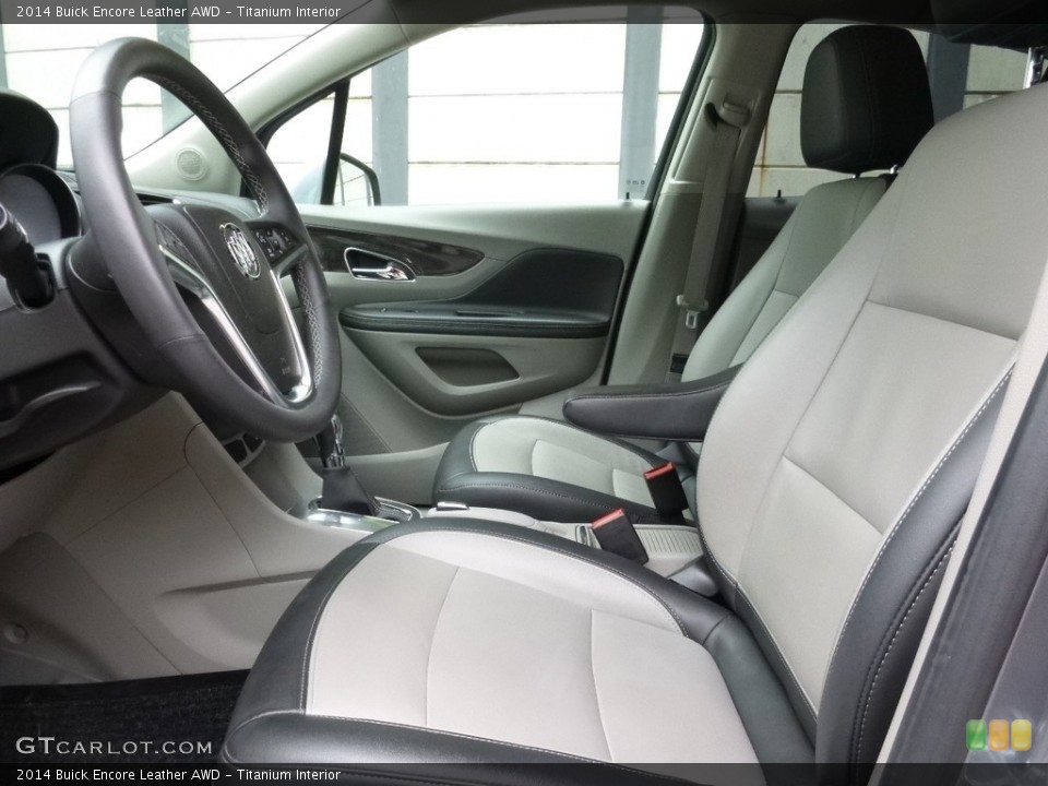 Titanium Interior Photo for the 2014 Buick Encore Leather AWD #114185962