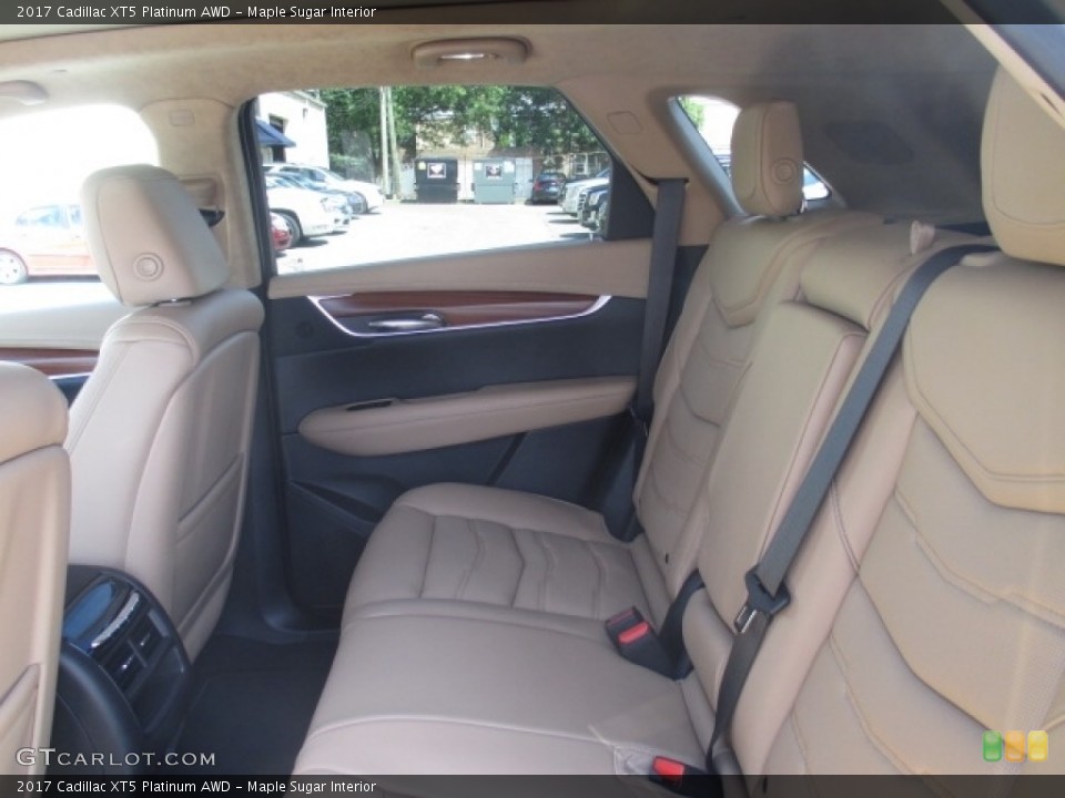 Maple Sugar Interior Rear Seat for the 2017 Cadillac XT5 Platinum AWD #114187960
