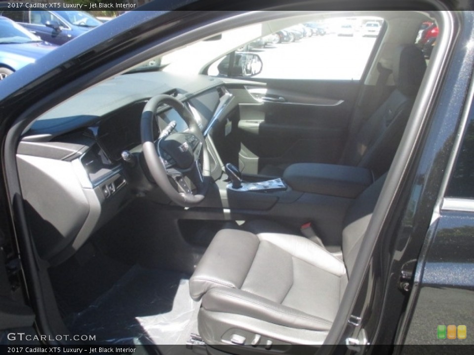 Jet Black Interior Photo for the 2017 Cadillac XT5 Luxury #114188113