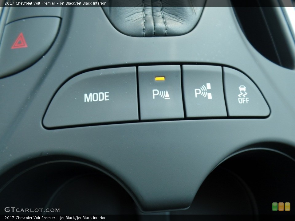 Jet Black/Jet Black Interior Controls for the 2017 Chevrolet Volt Premier #114203712