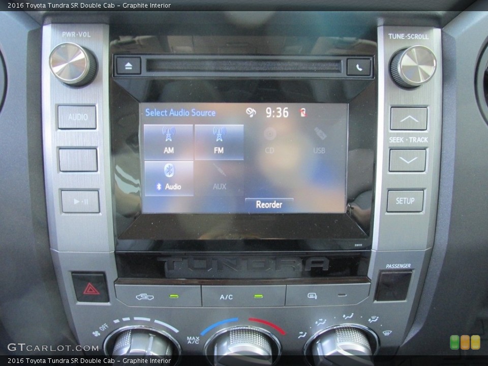 Graphite Interior Audio System for the 2016 Toyota Tundra SR Double Cab #114217443