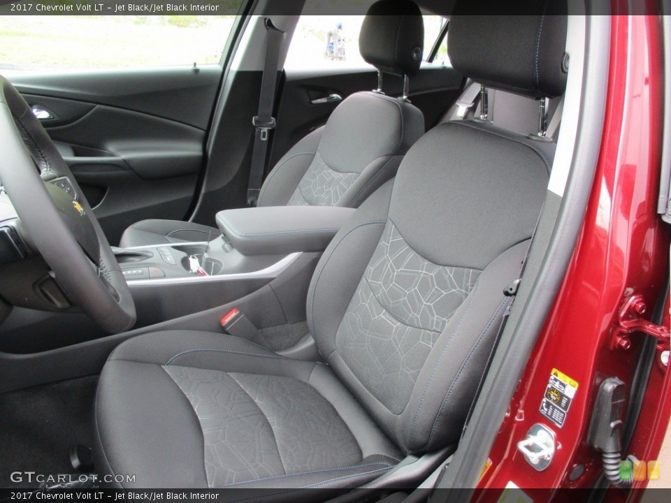Jet Black/Jet Black Interior Front Seat for the 2017 Chevrolet Volt LT #114228963