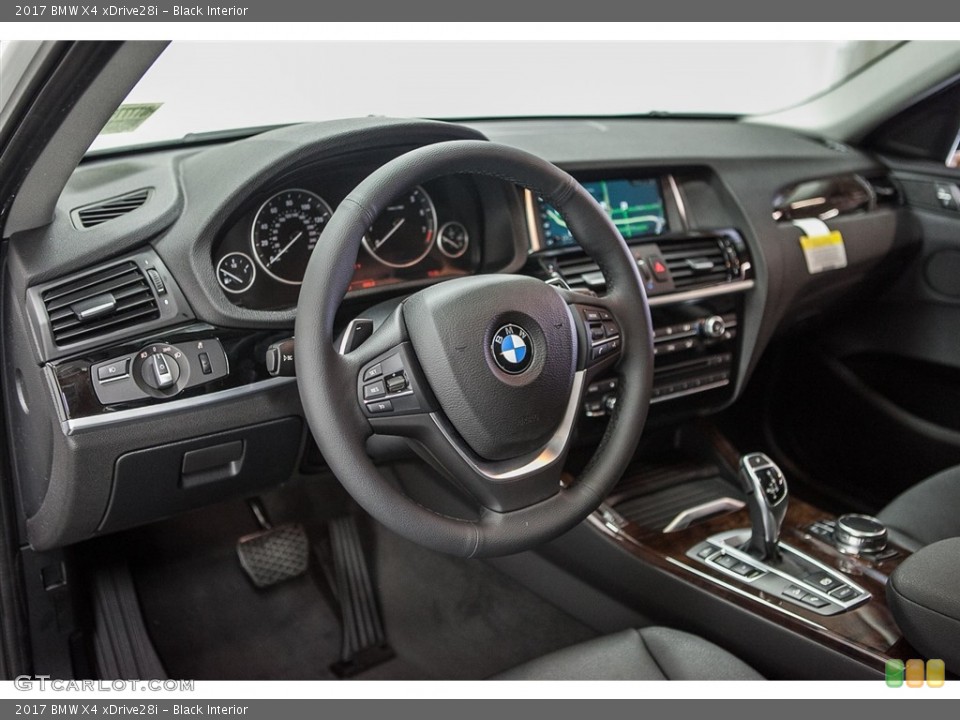 Black 2017 BMW X4 Interiors