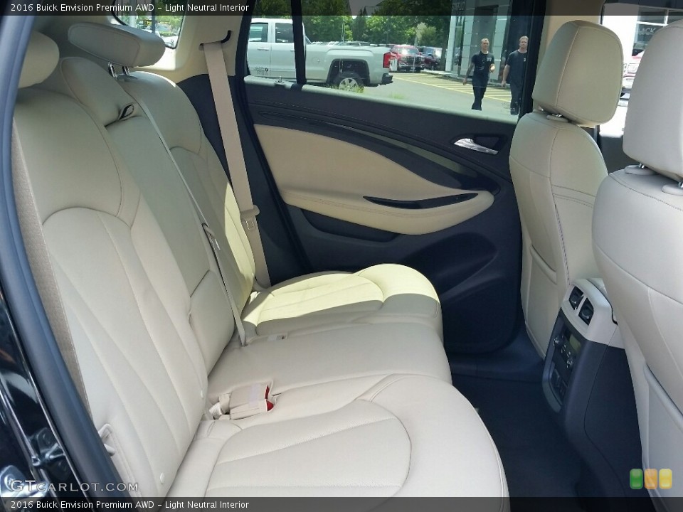 Light Neutral Interior Rear Seat for the 2016 Buick Envision Premium AWD #114234453