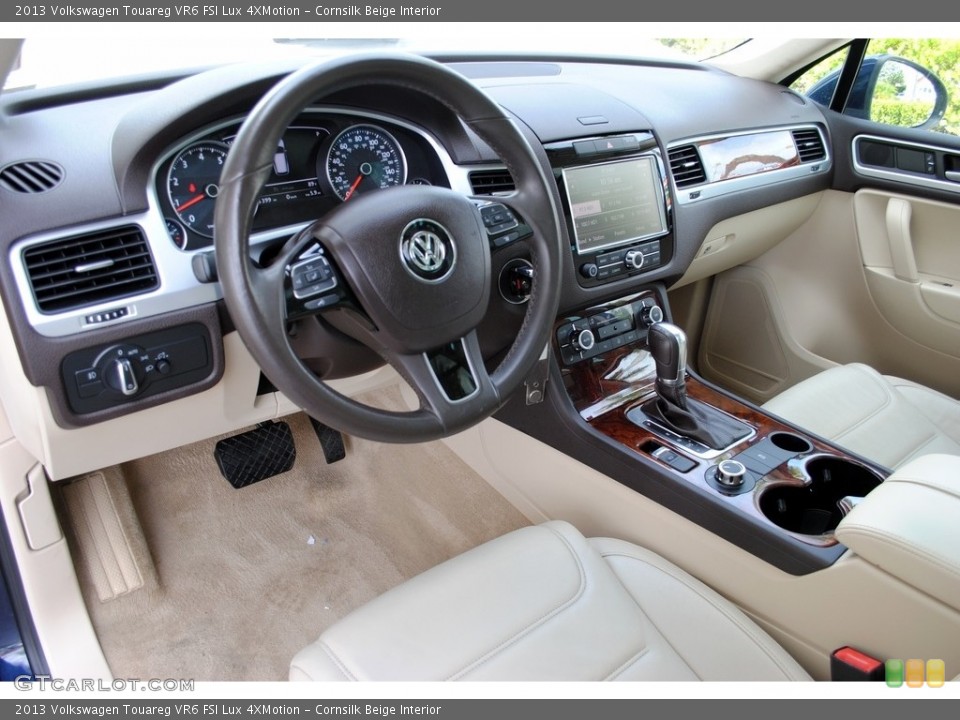 Cornsilk Beige Interior Photo for the 2013 Volkswagen Touareg VR6 FSI Lux 4XMotion #114247631
