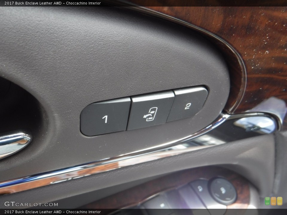 Choccachino Interior Controls for the 2017 Buick Enclave Leather AWD #114274146
