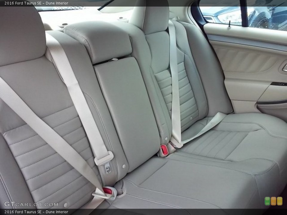 Dune Interior Rear Seat for the 2016 Ford Taurus SE #114286214