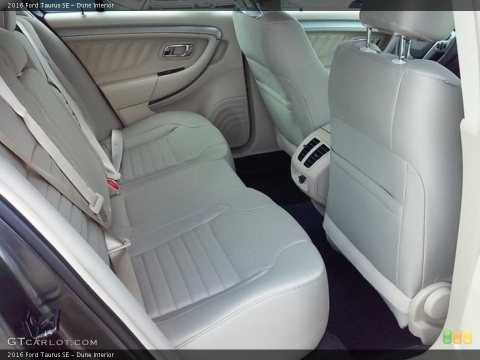 Dune Interior Rear Seat for the 2016 Ford Taurus SE #114286256