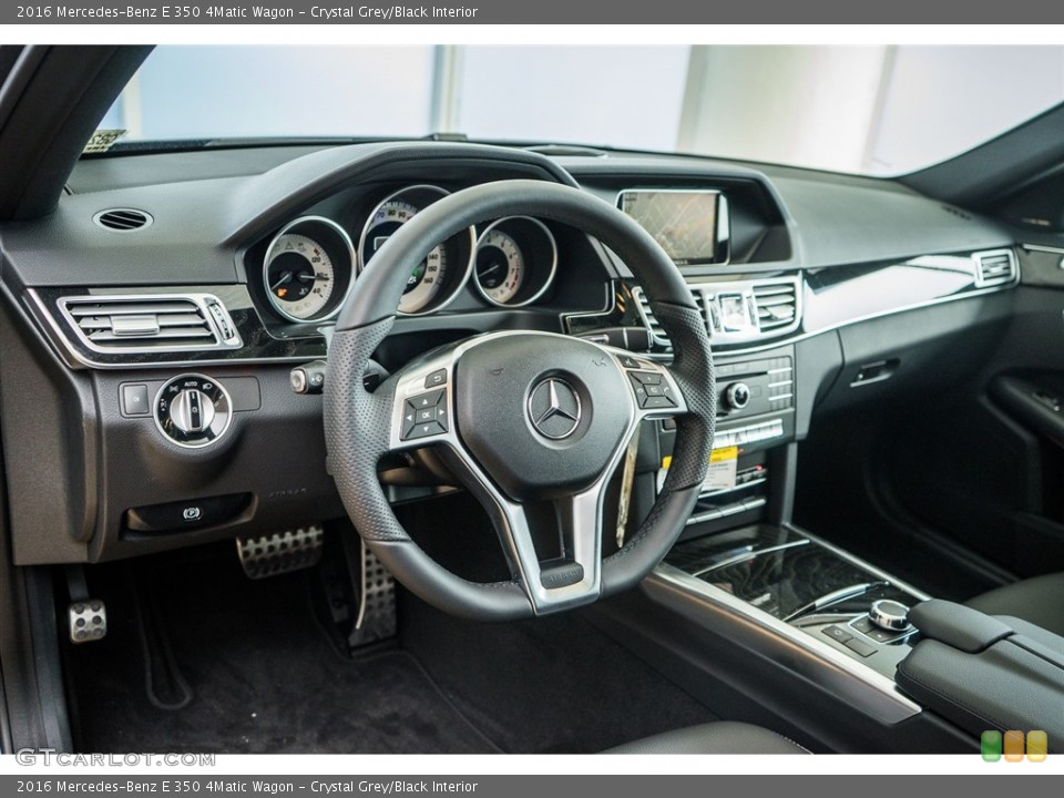 Crystal Grey/Black Interior Dashboard for the 2016 Mercedes-Benz E 350 4Matic Wagon #114290972