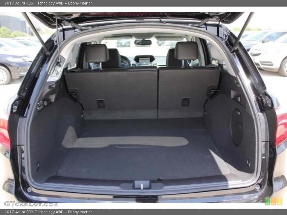 Ebony Interior Trunk for the 2017 Acura RDX Technology AWD #114302857