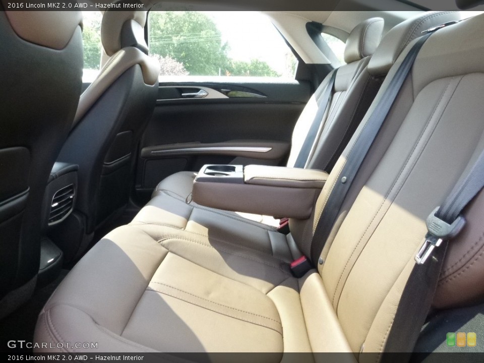 Hazelnut Interior Rear Seat for the 2016 Lincoln MKZ 2.0 AWD #114306413