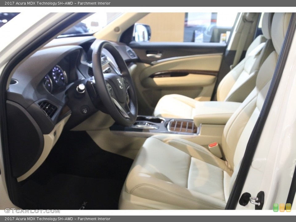 Parchment Interior Front Seat for the 2017 Acura MDX Technology SH-AWD #114308209