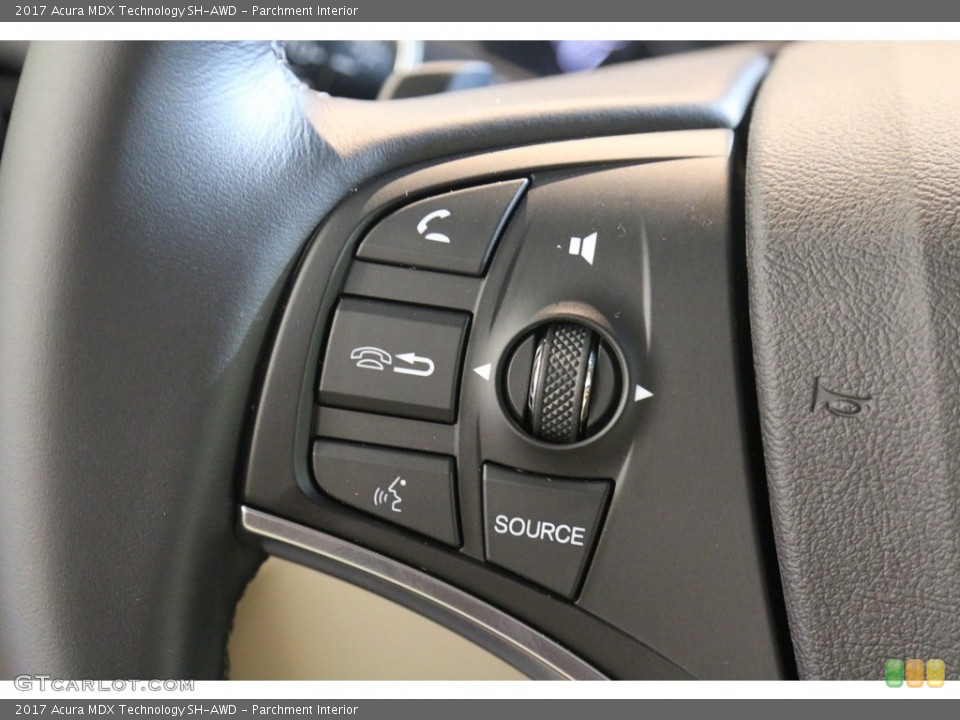 Parchment Interior Controls for the 2017 Acura MDX Technology SH-AWD #114308518
