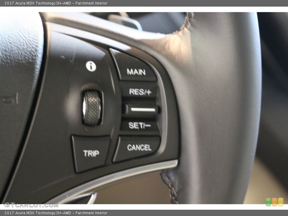 Parchment Interior Controls for the 2017 Acura MDX Technology SH-AWD #114308539
