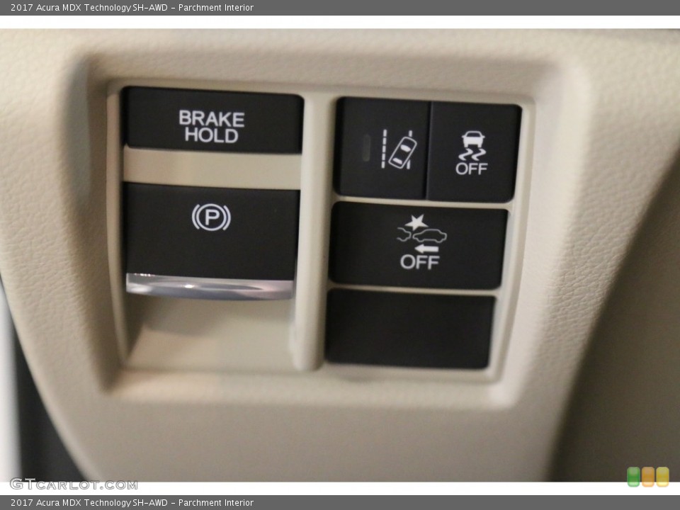 Parchment Interior Controls for the 2017 Acura MDX Technology SH-AWD #114308581