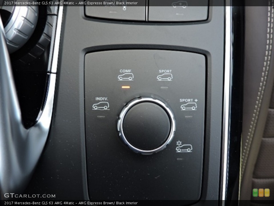 AMG Espresso Brown/ Black Interior Controls for the 2017 Mercedes-Benz GLS 63 AMG 4Matic #114319165