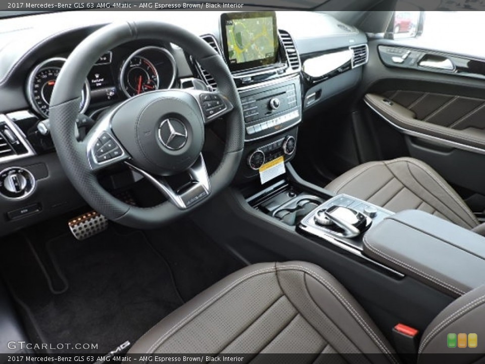 AMG Espresso Brown/ Black Interior Photo for the 2017 Mercedes-Benz GLS 63 AMG 4Matic #114319285