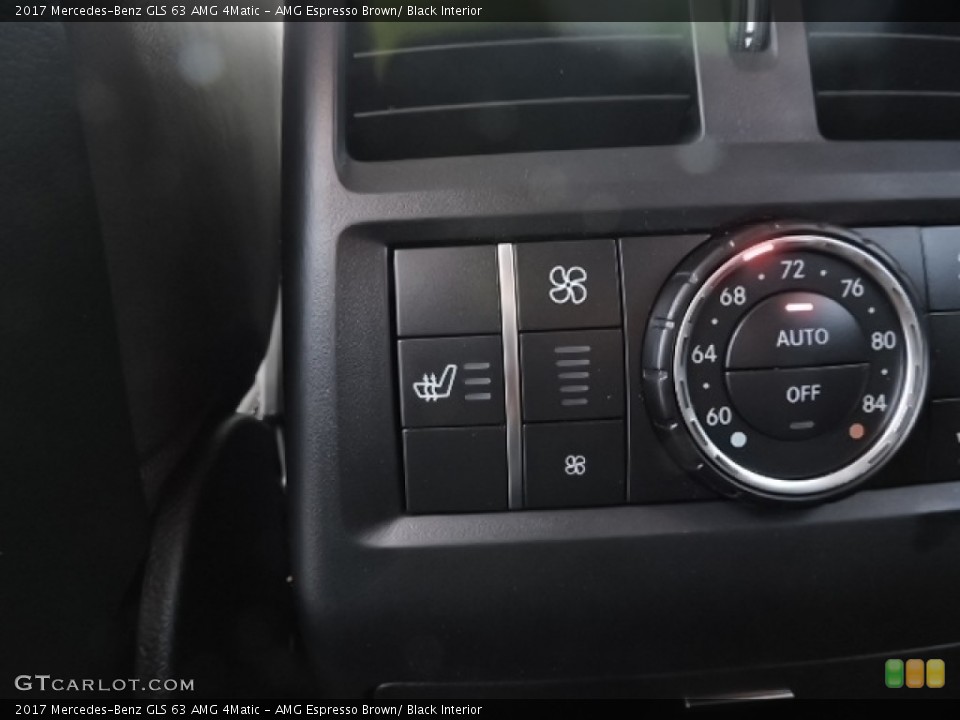 AMG Espresso Brown/ Black Interior Controls for the 2017 Mercedes-Benz GLS 63 AMG 4Matic #114319333