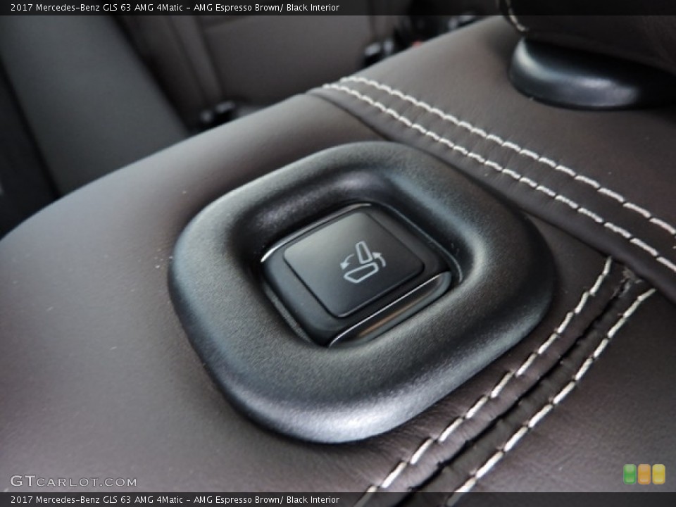 AMG Espresso Brown/ Black Interior Controls for the 2017 Mercedes-Benz GLS 63 AMG 4Matic #114319366
