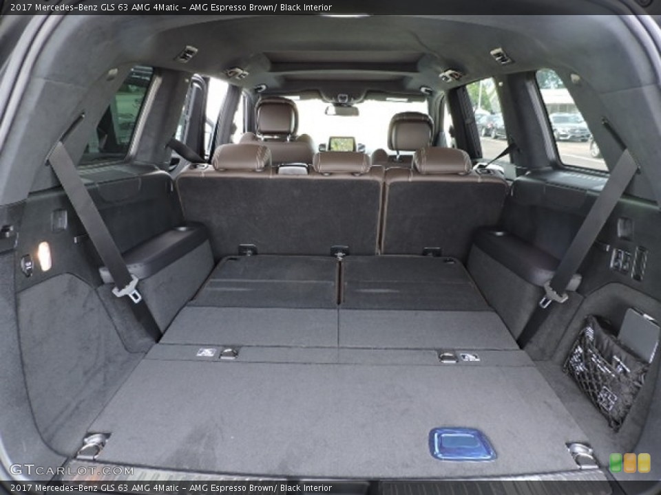 AMG Espresso Brown/ Black Interior Trunk for the 2017 Mercedes-Benz GLS 63 AMG 4Matic #114319381