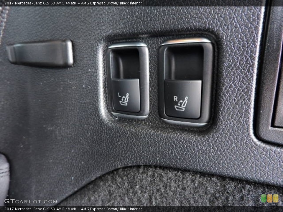 AMG Espresso Brown/ Black Interior Controls for the 2017 Mercedes-Benz GLS 63 AMG 4Matic #114319399