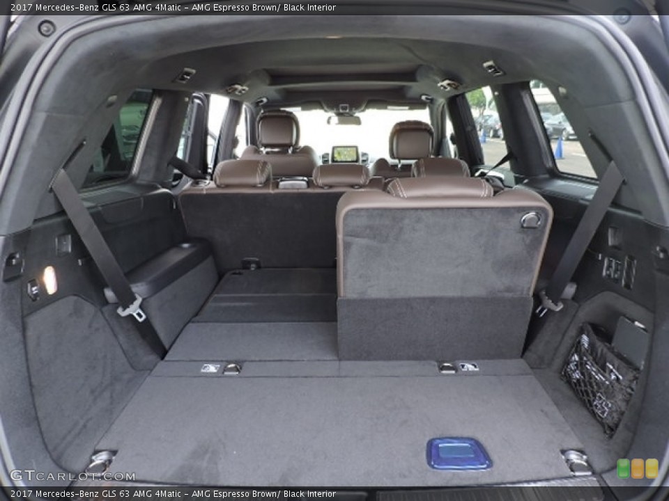 AMG Espresso Brown/ Black Interior Trunk for the 2017 Mercedes-Benz GLS 63 AMG 4Matic #114319420