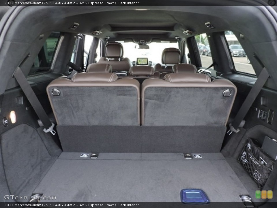 AMG Espresso Brown/ Black Interior Trunk for the 2017 Mercedes-Benz GLS 63 AMG 4Matic #114319438
