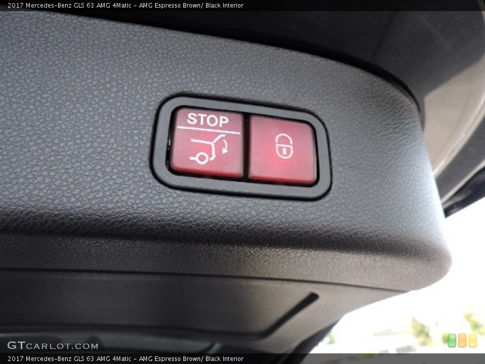 AMG Espresso Brown/ Black Interior Controls for the 2017 Mercedes-Benz GLS 63 AMG 4Matic #114319453