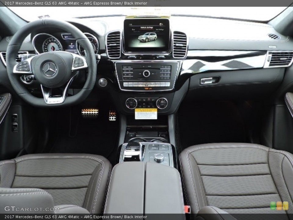 AMG Espresso Brown/ Black Interior Dashboard for the 2017 Mercedes-Benz GLS 63 AMG 4Matic #114319486
