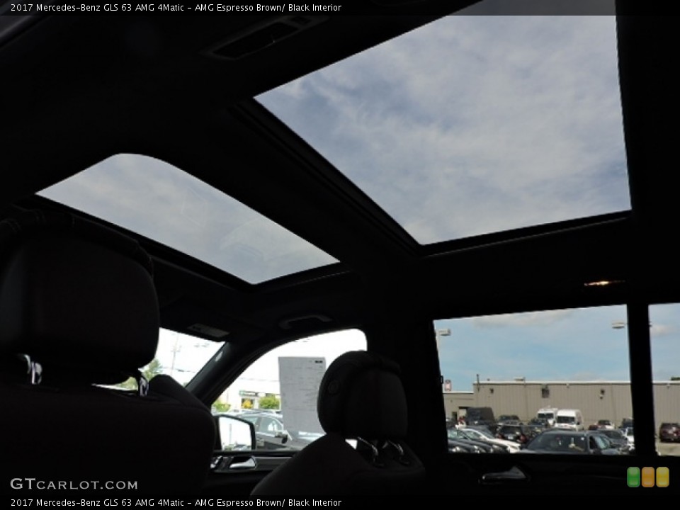 AMG Espresso Brown/ Black Interior Sunroof for the 2017 Mercedes-Benz GLS 63 AMG 4Matic #114319501