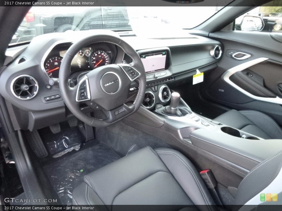 Jet Black Interior Photo for the 2017 Chevrolet Camaro SS Coupe #114342639