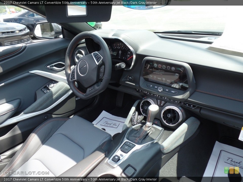 50th Anniversary Jet Black/Dark Gray Interior Dashboard for the 2017 Chevrolet Camaro LT Convertible 50th Anniversary #114344769