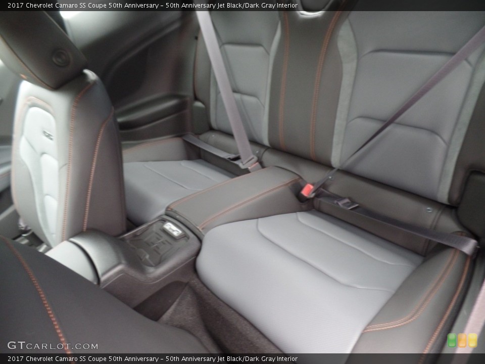 50th Anniversary Jet Black/Dark Gray Interior Rear Seat for the 2017 Chevrolet Camaro SS Coupe 50th Anniversary #114346104
