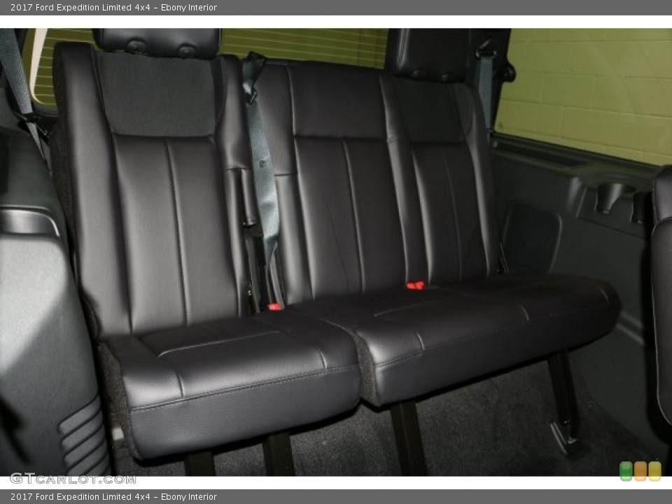 Ebony Interior Rear Seat for the 2017 Ford Expedition Limited 4x4 #114349353