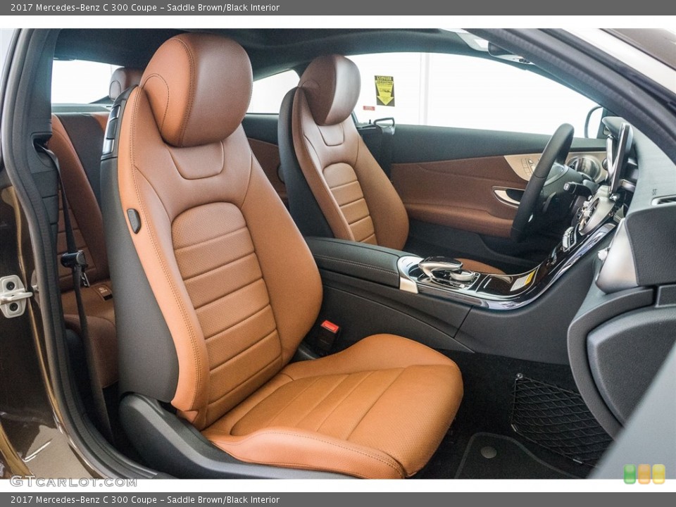 Saddle Brown/Black Interior Photo for the 2017 Mercedes-Benz C 300 Coupe #114350778