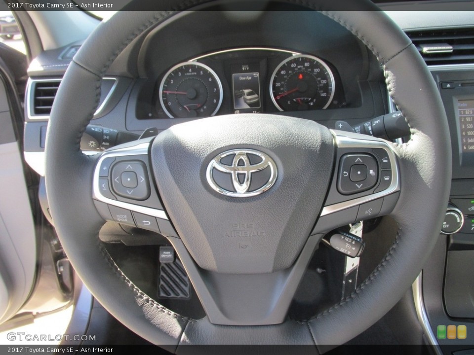 Ash Interior Steering Wheel for the 2017 Toyota Camry SE #114353547