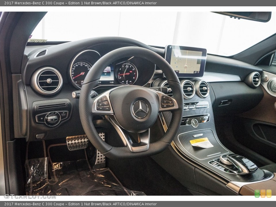 Edition 1 Nut Brown/Black ARTICO/DINAMICA Interior Dashboard for the 2017 Mercedes-Benz C 300 Coupe #114358561