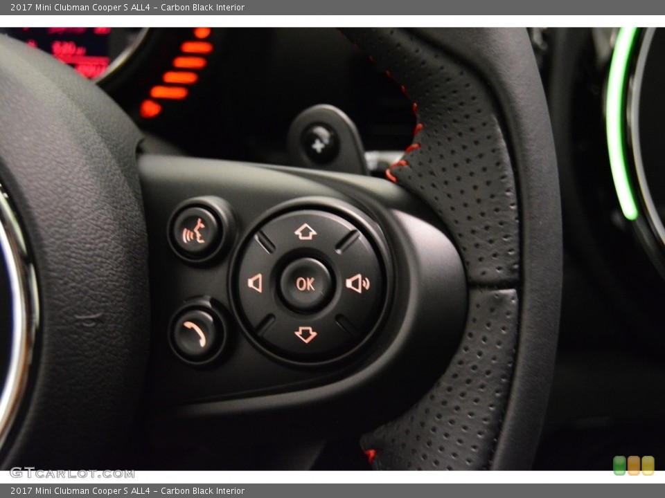 Carbon Black Interior Controls for the 2017 Mini Clubman Cooper S ALL4 #114369862